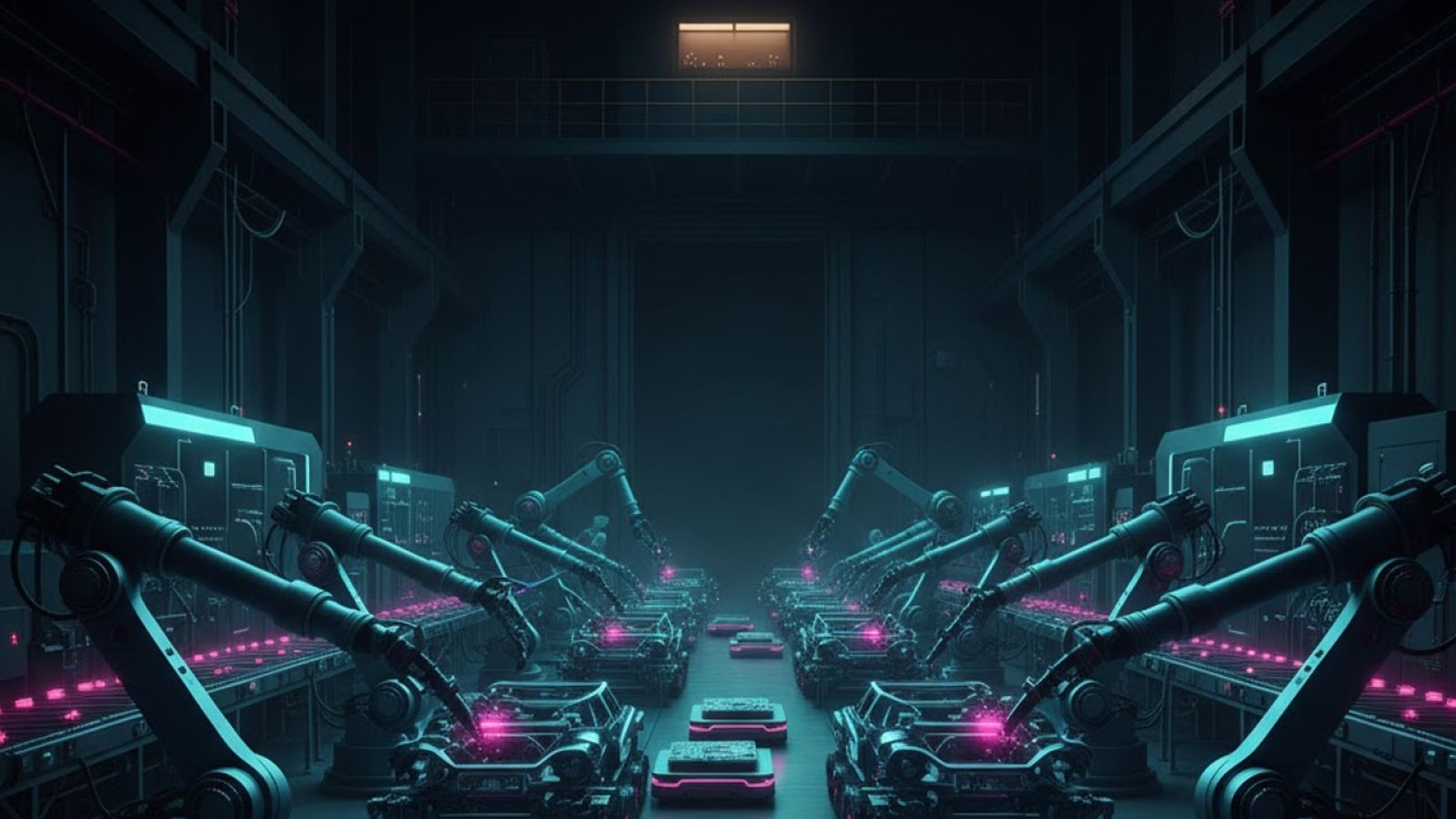 Zgasili światło i zwolnili ludzi. Tak wygląda fabryka przyszłości