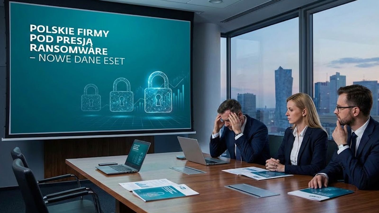 Polskie firmy pod presją ransomware - nowe dane ESET
