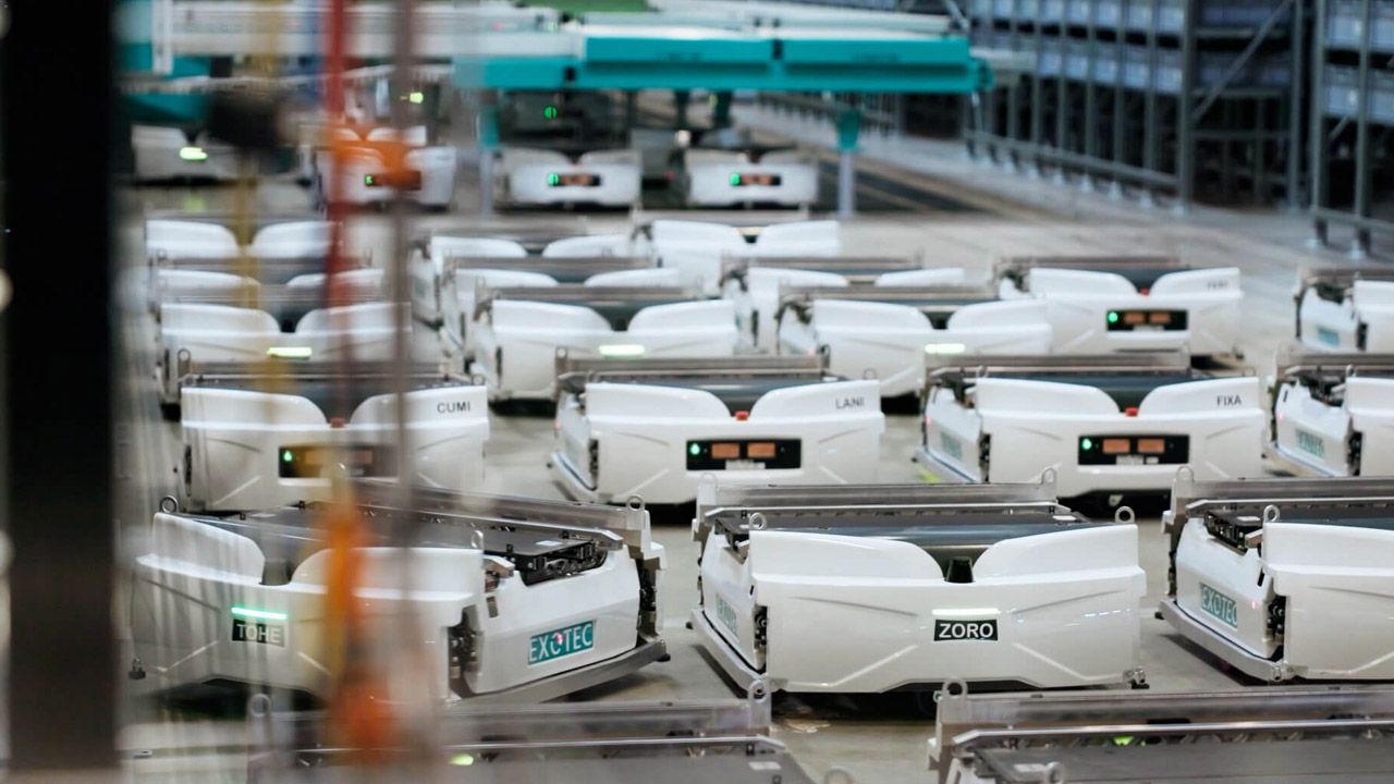 Pierwszy w Polsce magazyn z robotami Skypod już działa