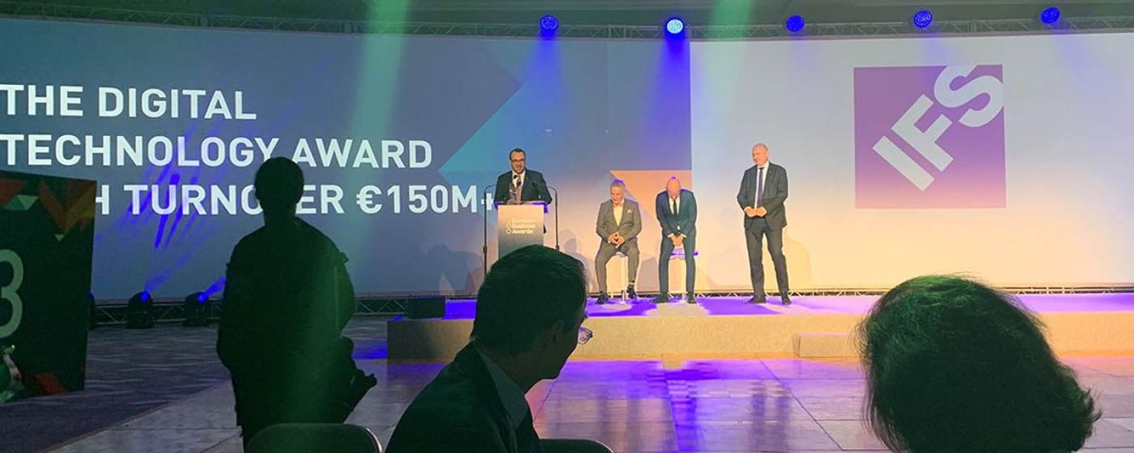 IFS zdobywa nagrodę European Digital Technology Award dla przedsiębiorstw, których obrót przekracza 150 mln EUR